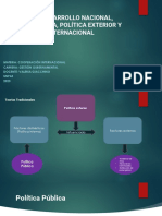 U1 - PP, Política Exterior y Cooperación Internacional