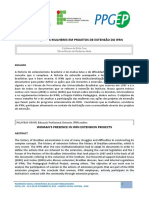 A Presença Das Mulheres em Projetos de Extensão Do Ifrn