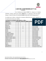 Certificacion Calzado Cesmec