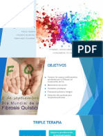 Fibrosis Quística - Triple Terapia J Paliativos y Trasplante - Asd