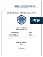 Interpolation Search Algorithm