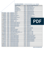 Informe Sobre Horas Adicionales Del Área de Matemática: - I.E. #80354, NIVEL SECUNDARIA, San Carlos - CARABAMBA