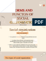 Forms And: Functon of Social