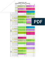 Horario Fase I - 2023 Cosmovisiones. Filosofías Y Sicología