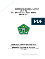 Program Penilaian Kinerja Guru (PKG) Mts. Negeri 2 Bangka Barat