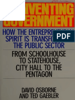 How The Entrepreneurial Spirit Is Transforming The Public Sector From Schoolhouse To Statehouse, City Hall To The Pentagon