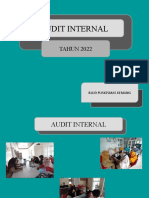 Audit Internal: TAHUN 2022