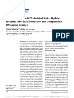 Timely Updates in MEC-assisted Status Update Systems Joint Task Generation and Computation Offloading Scheme