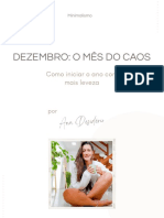 Ana Desidério - Dezembro - o Mês Do Caos - Como Iniciar o Ano Com Mais Leveza