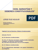 Derechos, Garantías Y Deberes Constitucionales