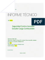 1) Informe KOMATSU, Evaluación Carga Combustible, Bodega RESPEL