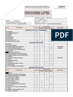 Inventario de Muebles Y Enseres Inicio de Ciclo Escolar: 2022 - 2023