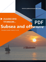 Titanium For Subsea and Offshore Industry Catalogue