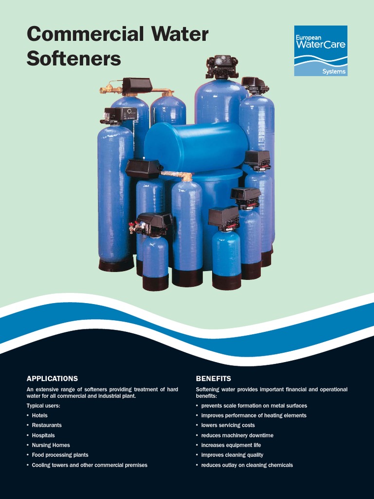 33 Commercial Water Softeners PDF Materials Chemistry