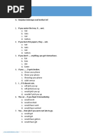 Contoh Soal Conditional Sentence Pilihan: A. Kerjakan Beberapa Soal Berikut Ini!