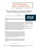 Subcutaneous Fondaparinux Versus Intravenous Unfractionated