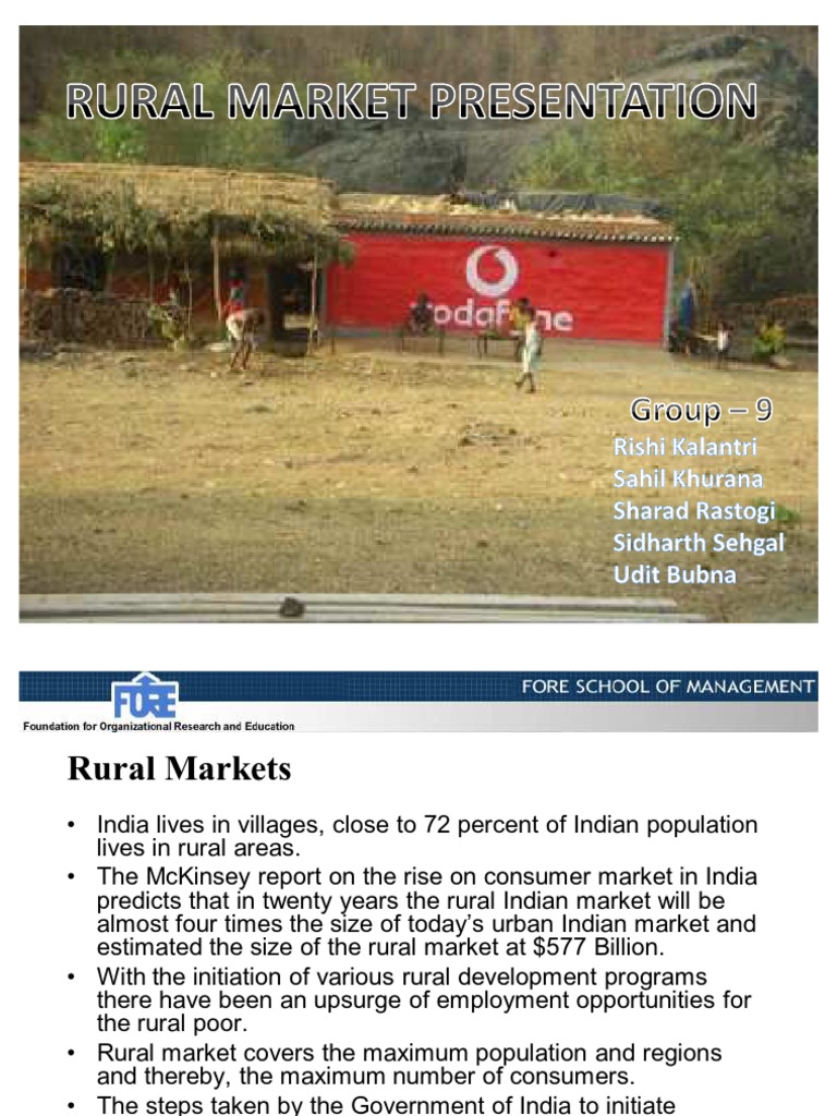 Rural Marketing | PDF