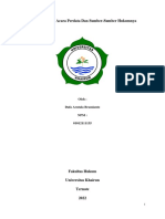 Sejarah Hukum Acara Perdata Dan Sumber-Sumber Hukumnya: Oleh: Dafa Arutala Bramianto NPM: 01012111135