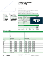 iC60N Circuit Breakers (Curve B, C, D)