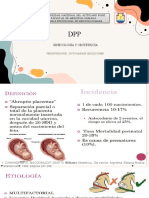 Desprendimiento de Placenta