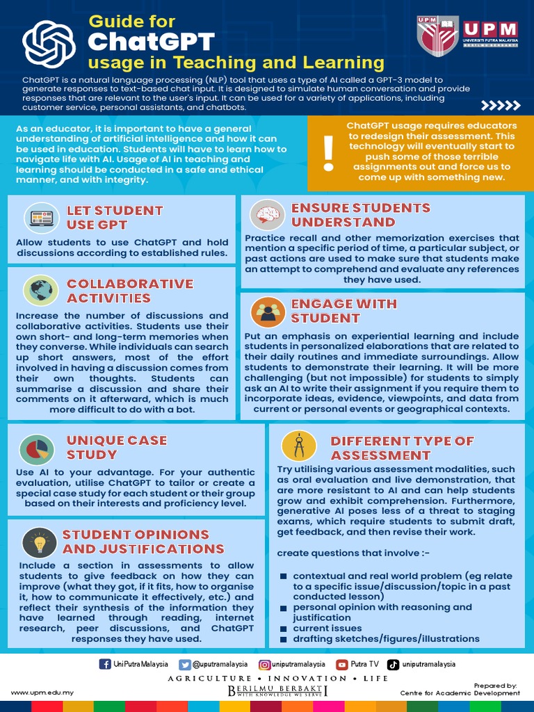 ChatGPT in Education: A Teacher's Guide | PDF | Artificial Intelligence ...