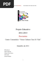 Projecto Educativo 2011-2013_PROVISÓRIO