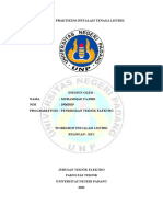 LAPORAN - PRAKTIKUM - INSTALASI - TENAGA - LISTRIK Fajhri