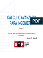 Cálculo Avanzado para Ingeniería