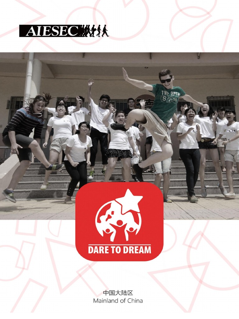 Dare To Dream AIESEC MoC National Project Booklet 1 PDF