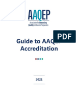 2021 AAQEP Accreditation