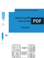 Delivering Effective Interventions Session: J2086 Business Process Measurement and Metrics