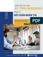 Quy Trình Onboarding: Gi Chân Nhân Tài