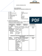 Sesión de Aprendizaje 2 - Uda 1