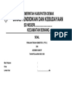 Sampul Soal Uts