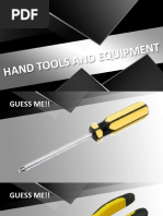 Hand Too Ls and Eq Uipment