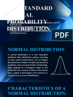 The Standard Normal Probability Distribution: Objectives