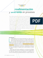 Verde, C. (2016) Retroalimentación y Sincronía en Procesos