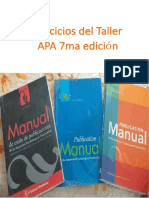 Ejercicios APA