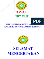Soal Try Out 12 SMK 2023