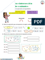 Unión e Intersección de Conjuntos