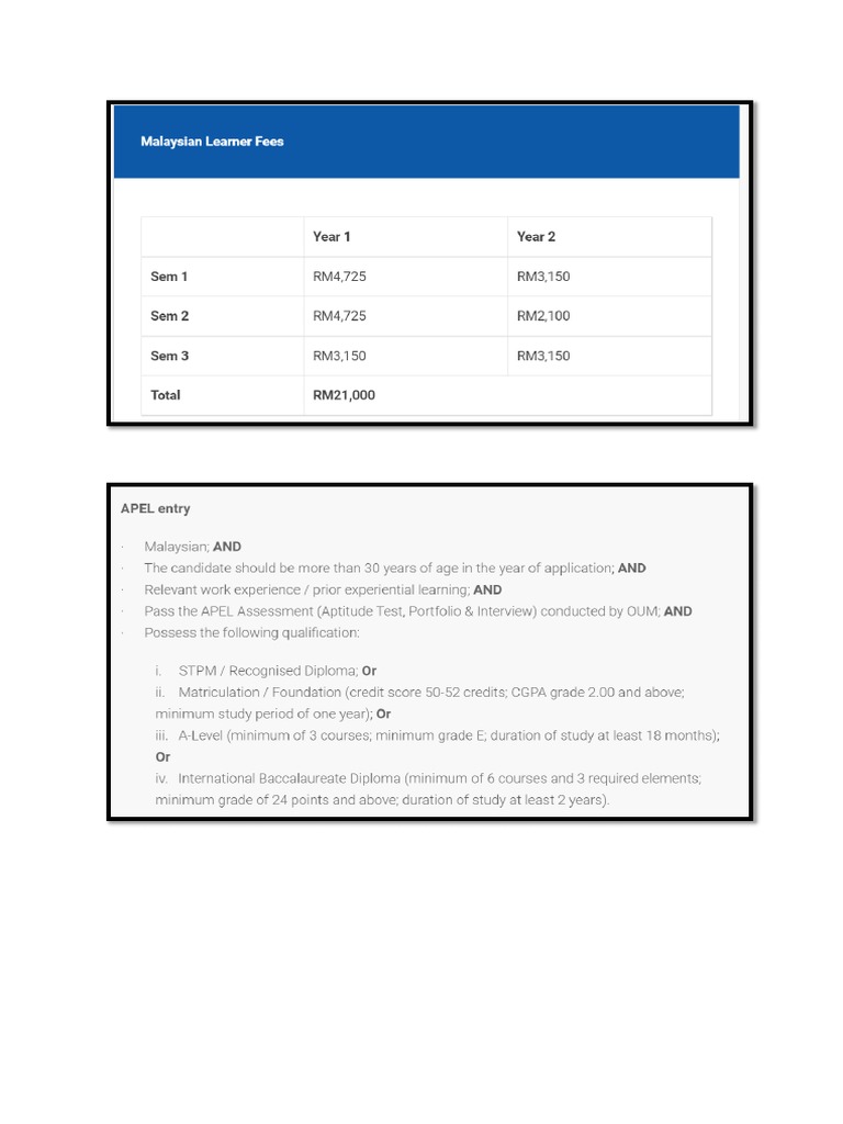 Master Fees PDF