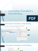 Formularios Thymeleaf y Data Binding.: Instituto Superior Tecnologico Del Azuay. Prof. Msc. Ing. Soft. Carmen Tacuri V