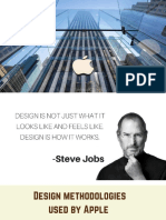 Design Thinking at Apple