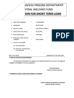 Short Term Loan Proforma