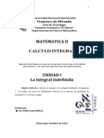 Matematica Ii Calculo Integral: Francisco de Miranda