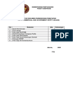 Daftar Dokumen Permohonan Ncage 2023