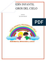 Jardín Infantil Milagros Del Cielo: Manual de Convivencia