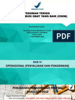 Pedoman Teknis Cara Distribusi Obat Yang Baik (Cdob)