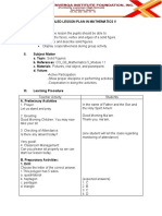 Detailed LessonPlan Math5