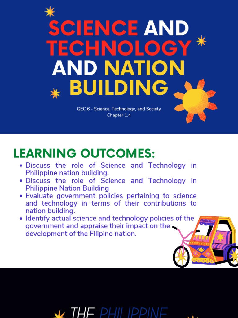 Role Of Science And Technology In Nation Building Ppt